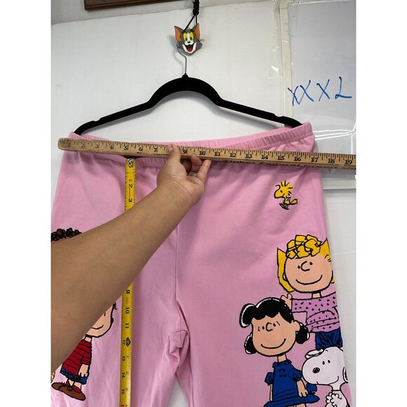 Peanuts Pink Lounge Shorts Featuring Charlie Brown & Friends - Picture 6 of 9
